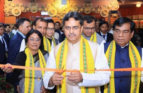 CM Manik Saha inaugurated Saras Mela 2025 in Hapania Fair Ground. TIWN Pic Dec 13 CM Manik Saha inaugurated Saras Mela 2025 in Hapania Fair Ground. TIWN Pic Dec 13